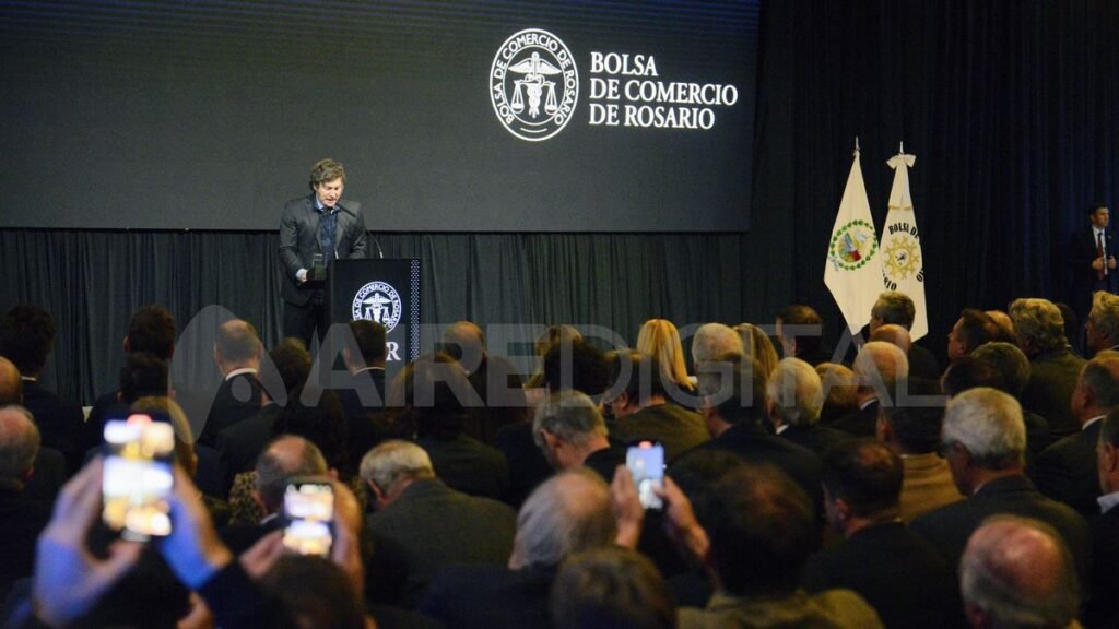 Javier Milei adelantó en Rosario que el proyecto de Ley de Presupuesto mantendrá a rajatabla "el déficit cero"