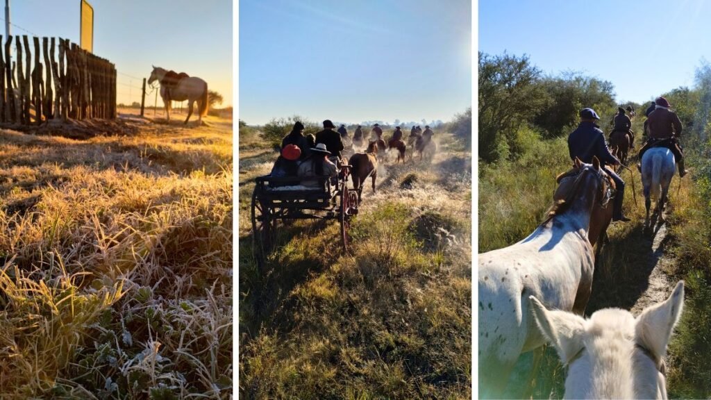 Tras las huellas de Belgrano: así fue la cabalgata patriótica que conmemoró su paso por Coronda