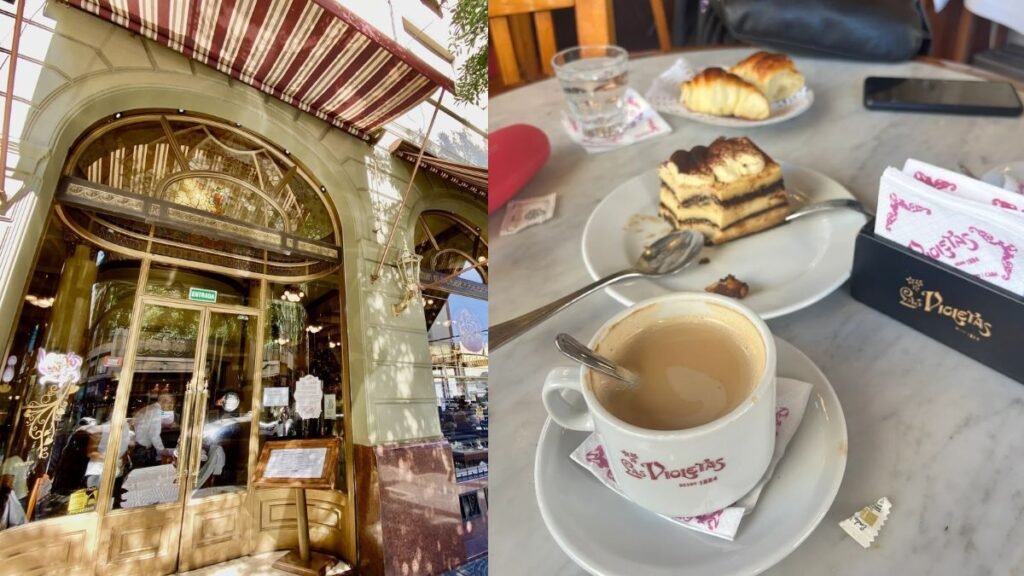 Fue a Las Violetas, pidió un café, dos medialunas y una porción de torta: cuánto gastó