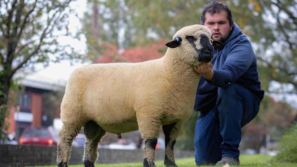 La raza Hampshire Down bate récord en el Reino Unido y mira hacia Argentina 2026