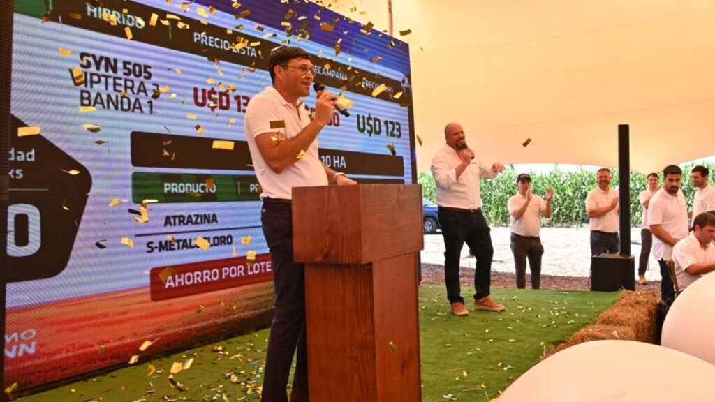 Innovación comercial: en Pilar subastaron semillas y agroquímicos para cubrir 15.000 hectáreas