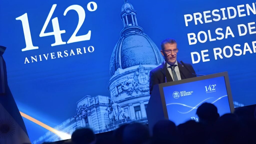 Retenciones: la Bolsa de Rosario y Pullaro pidieron que la eliminación quede establecida por ley