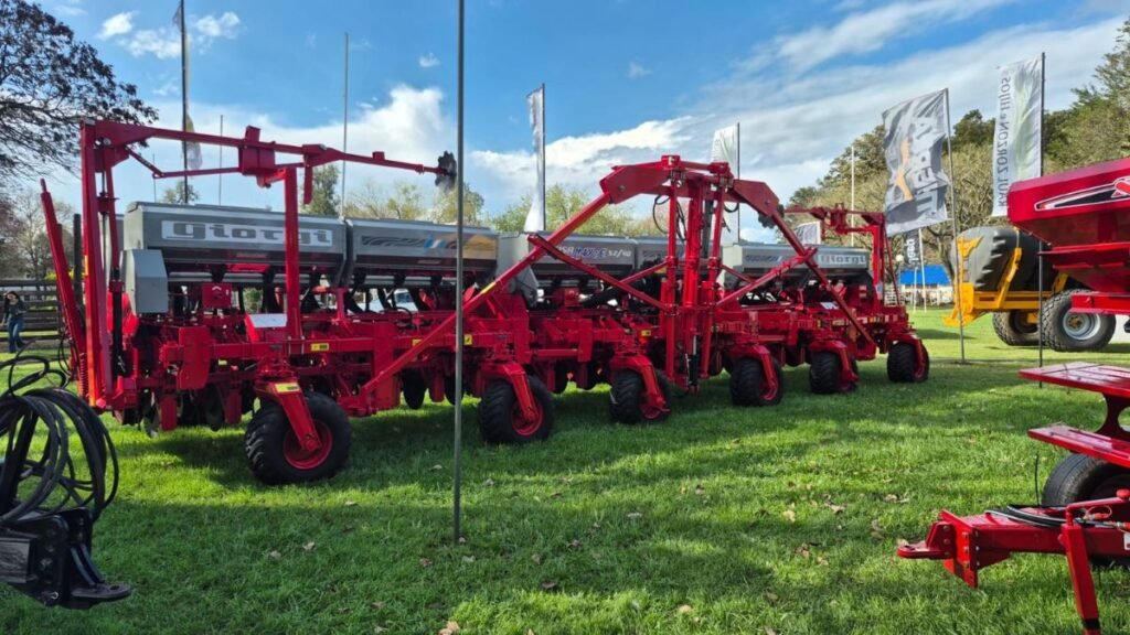 Expo Rural de Reconquista: Giorgi llevó su última tecnología en siembra y busca crecer en el norte santafesino
